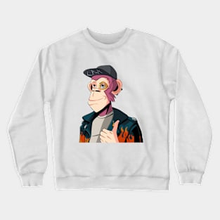 Stylish Apes NFT 4 Crewneck Sweatshirt